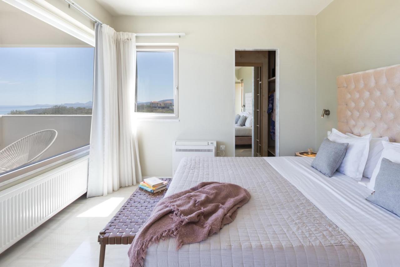 Lux Villa Mia With Heated Pool, 2Km To Beach & Childrens Area! Mikro Metochi المظهر الخارجي الصورة